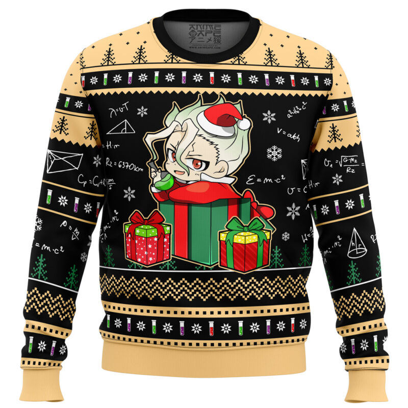 Christmas Senkuu Dr Stone Ugly Christmas Sweater