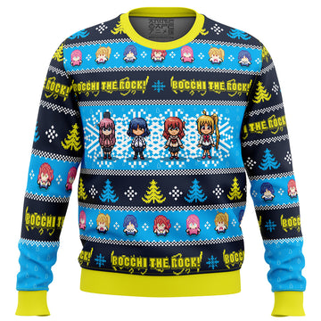 Bocchi the Rock Ugly Christmas Sweater