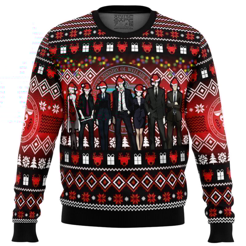 Christmas Staff Psycho-Pass Ugly Christmas Sweater