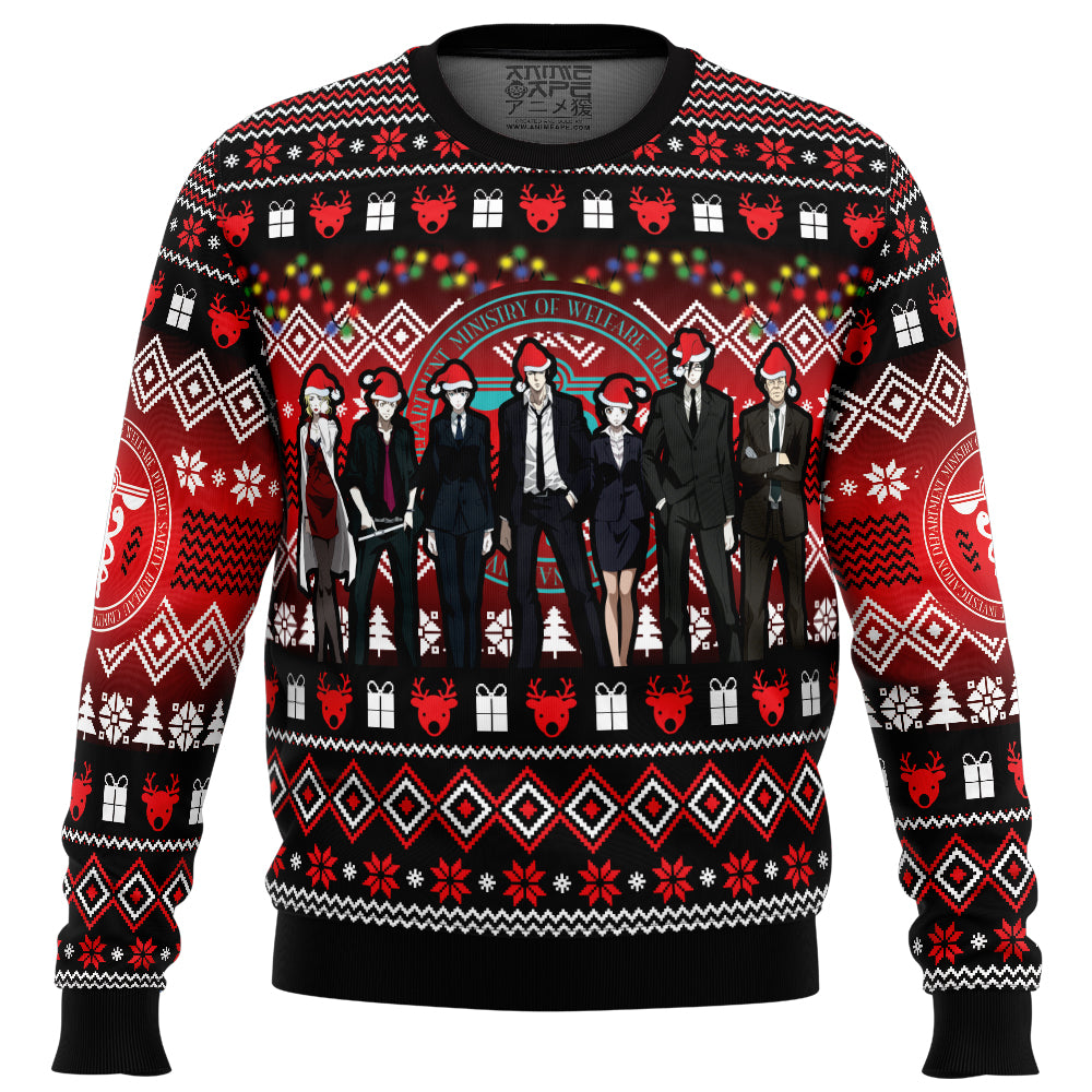 Christmas Staff Psycho-Pass Ugly Christmas Sweater