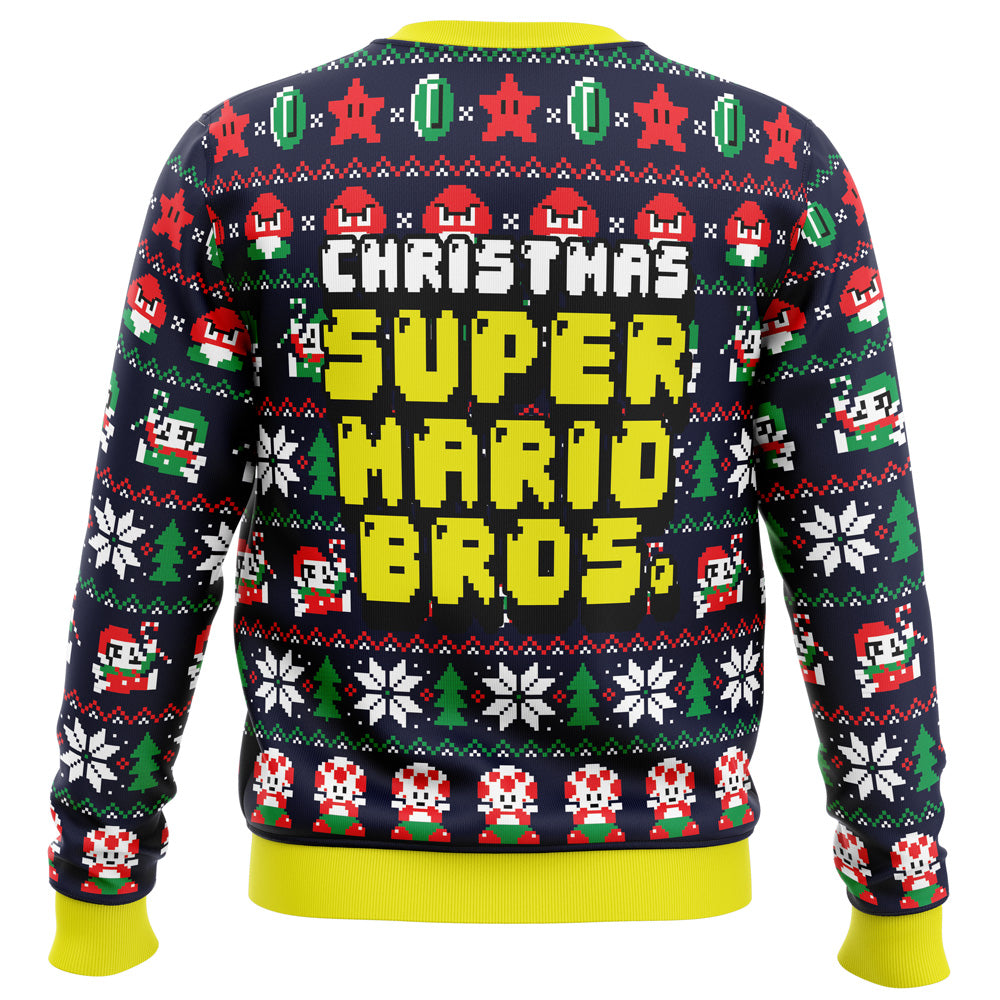 Christmas Mario Bros. Ugly Christmas Sweater