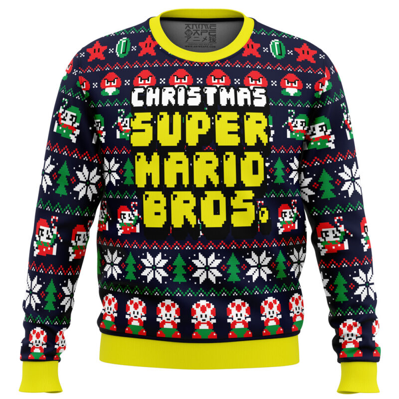 Christmas Mario Bros. Ugly Christmas Sweater