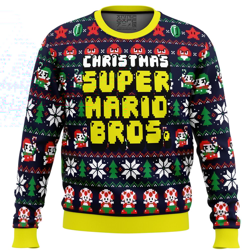 Christmas Mario Bros. Ugly Christmas Sweater