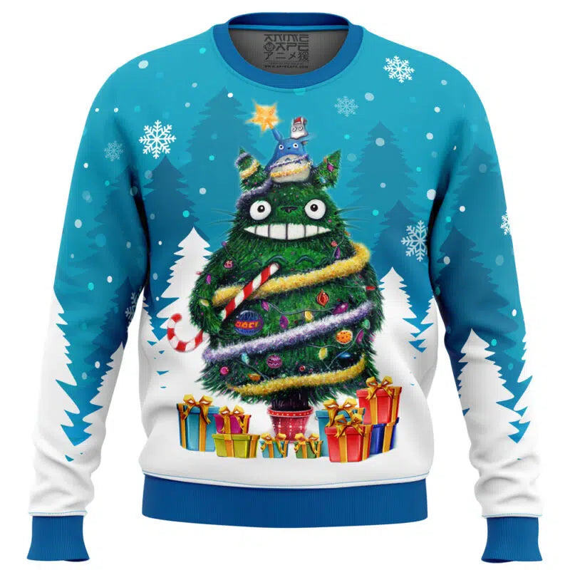 Christmas Totoro My Neighbor Totoro Ugly Christmas Sweater