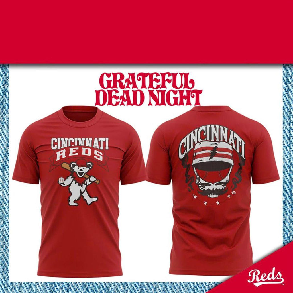 Cincinnati Reds x Grateful Dead Night 2026 Shirt