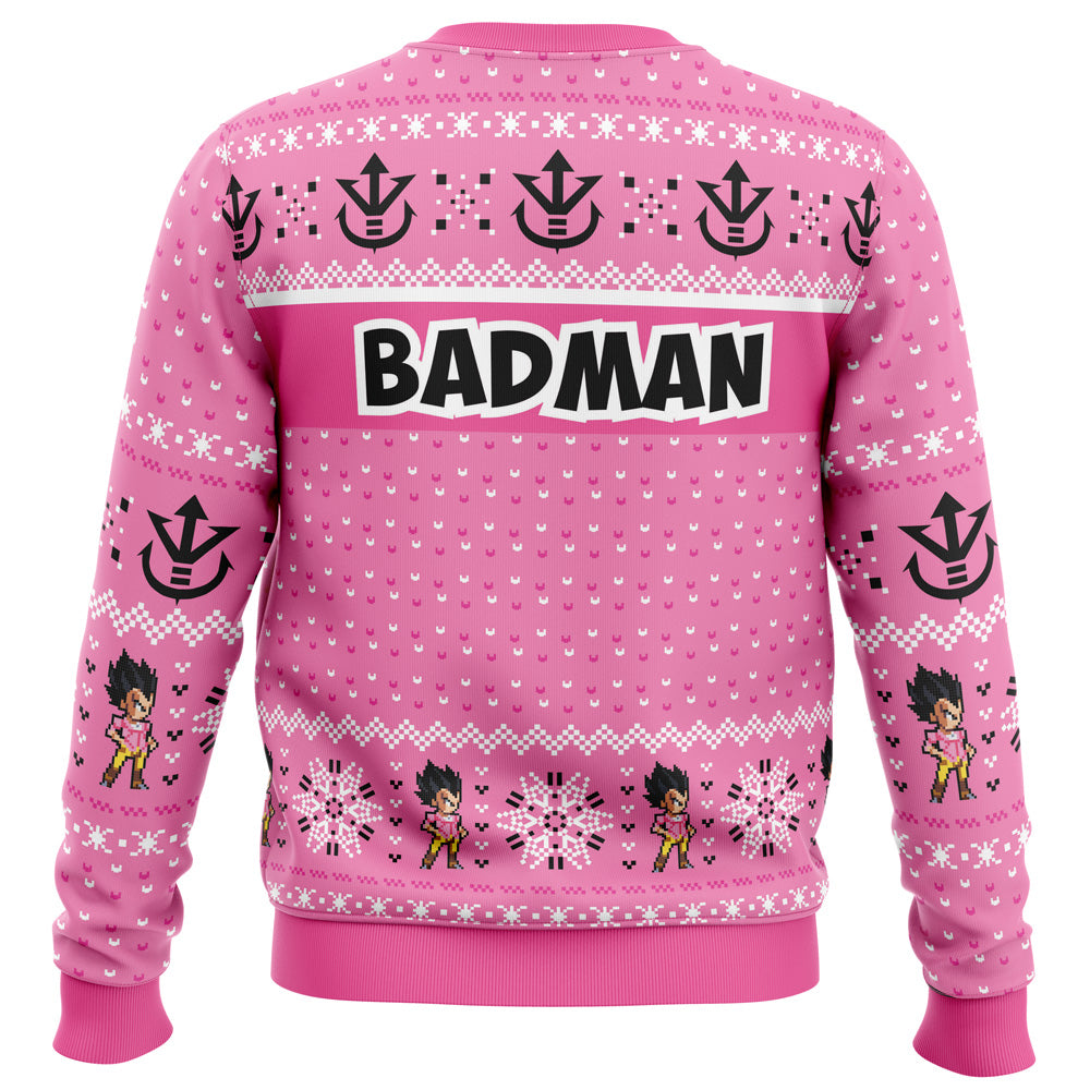 Compliment Vegeta Badman Dragon Ball Z Ugly Christmas Sweater
