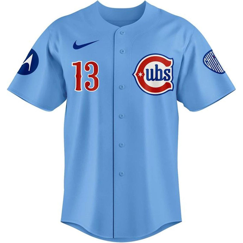 Custom Name and Number Chicago Cubs Summer Of CM Punk 2026 Baseball Jersey for Baseball Fans