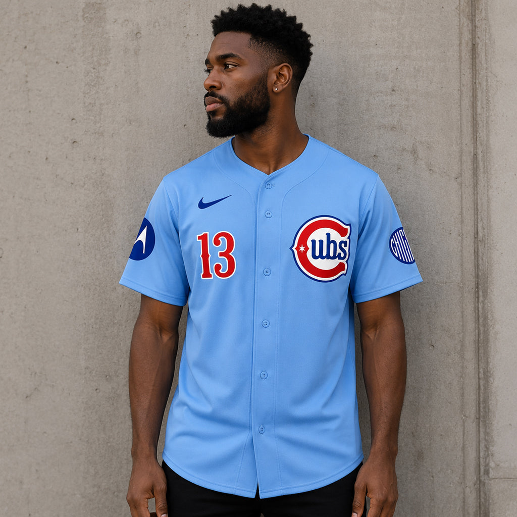 Custom Name and Number Chicago Cubs Summer Of CM Punk 2026 Baseball Jersey for Baseball Fans