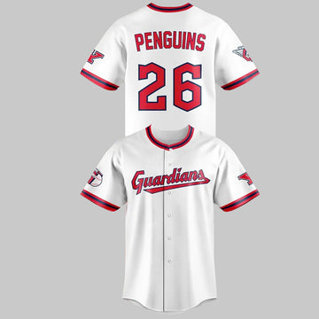 Custom Name and Number Cleveland Guardians Youngstown State University Night 2026 Baseball Jersey