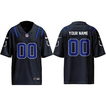 Custom Name and Number Indianapolis Colts Anvil Strike Rivalries 2026 Football Jersey for Football Fans
