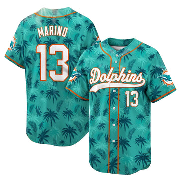 Custom Name and Number Miami Dolphins Miami Vice City 2026 Baseball Jersey for Football Fans