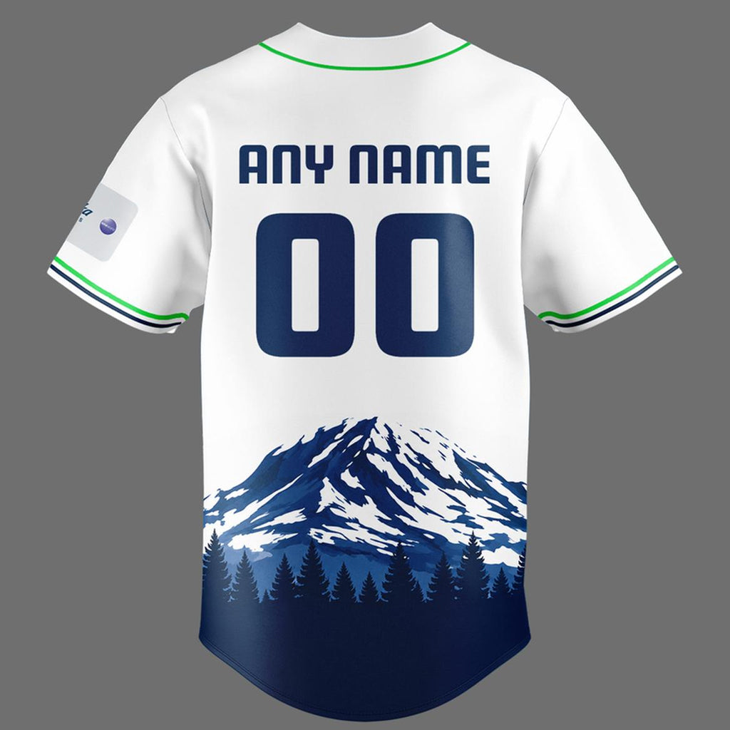 Custom Name and Number Seattle Seahawks x All Star Classic 2026 White Baseball Jersey for Football Fans