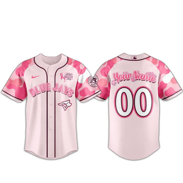 Custom Name and Number Toronto Blue Jays Mother’s Day 2026 Baseball Jersey