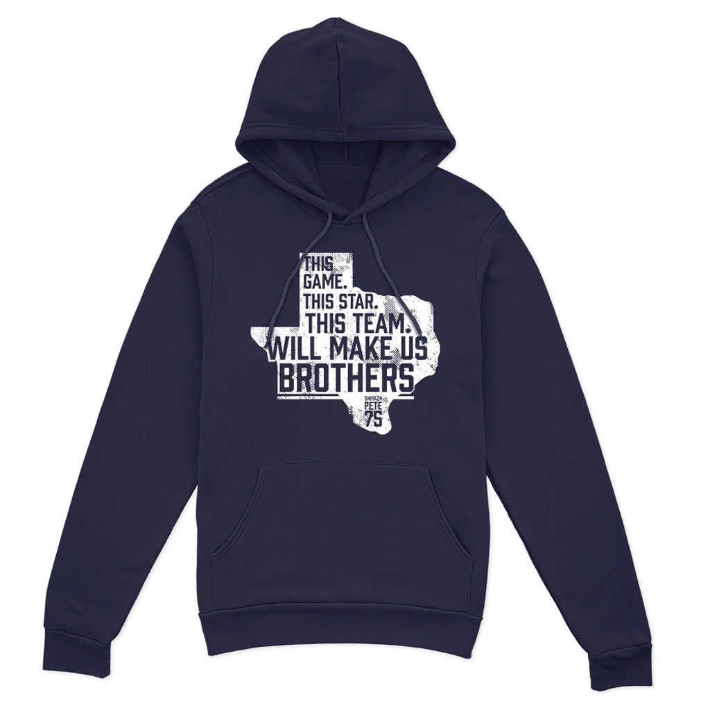 Dallas Cowboys Shiyazh Pete Make Us Brothers Graphic Shirt for Football Fans