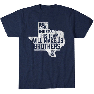 Dallas Cowboys Shiyazh Pete Make Us Brothers Graphic Shirt for Football Fans