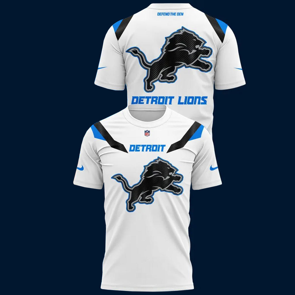 Detroit Lions Rivalries 2026 Defend The Den Graphic Shirt for Football Fans
