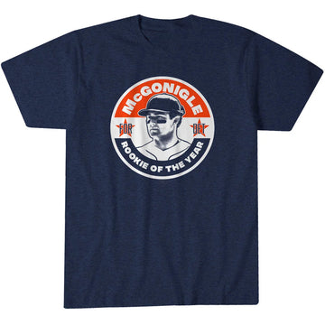 Detroit Tigers Kevin McGonigle For Rookie Of The Year Graphic Shirt for Baseball Fans