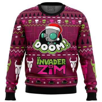 Doom Invader Zim Ugly Christmas Sweater