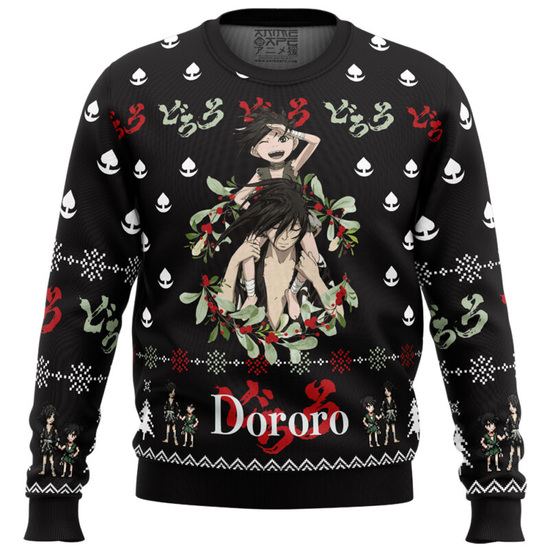 Dororo X Hyakkimaru Dororo Ugly Christmas Sweater