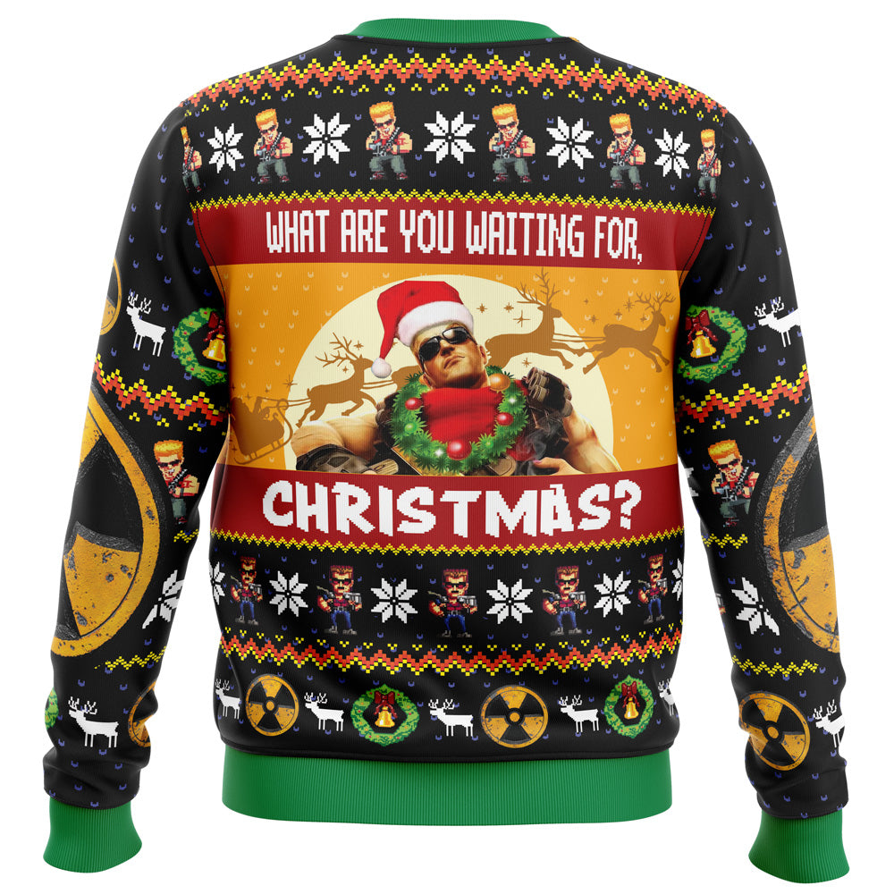 Duke Nukem Ugly Christmas Sweater