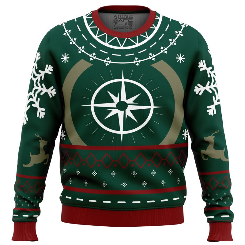 Elodie Rakoto Pathfinder's Sweater Dead by Daylight Ugly Christmas Sweater