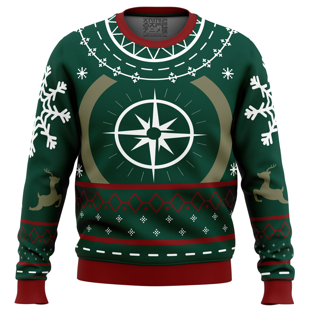 Elodie Rakoto Pathfinder's Sweater Dead by Daylight Ugly Christmas Sweater