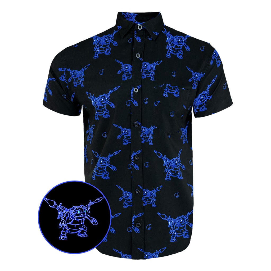 Evolution 3 Button Down Shirt Concealed Carry Hawaiian Shirt Gift Ideas For Father -WearandDecor