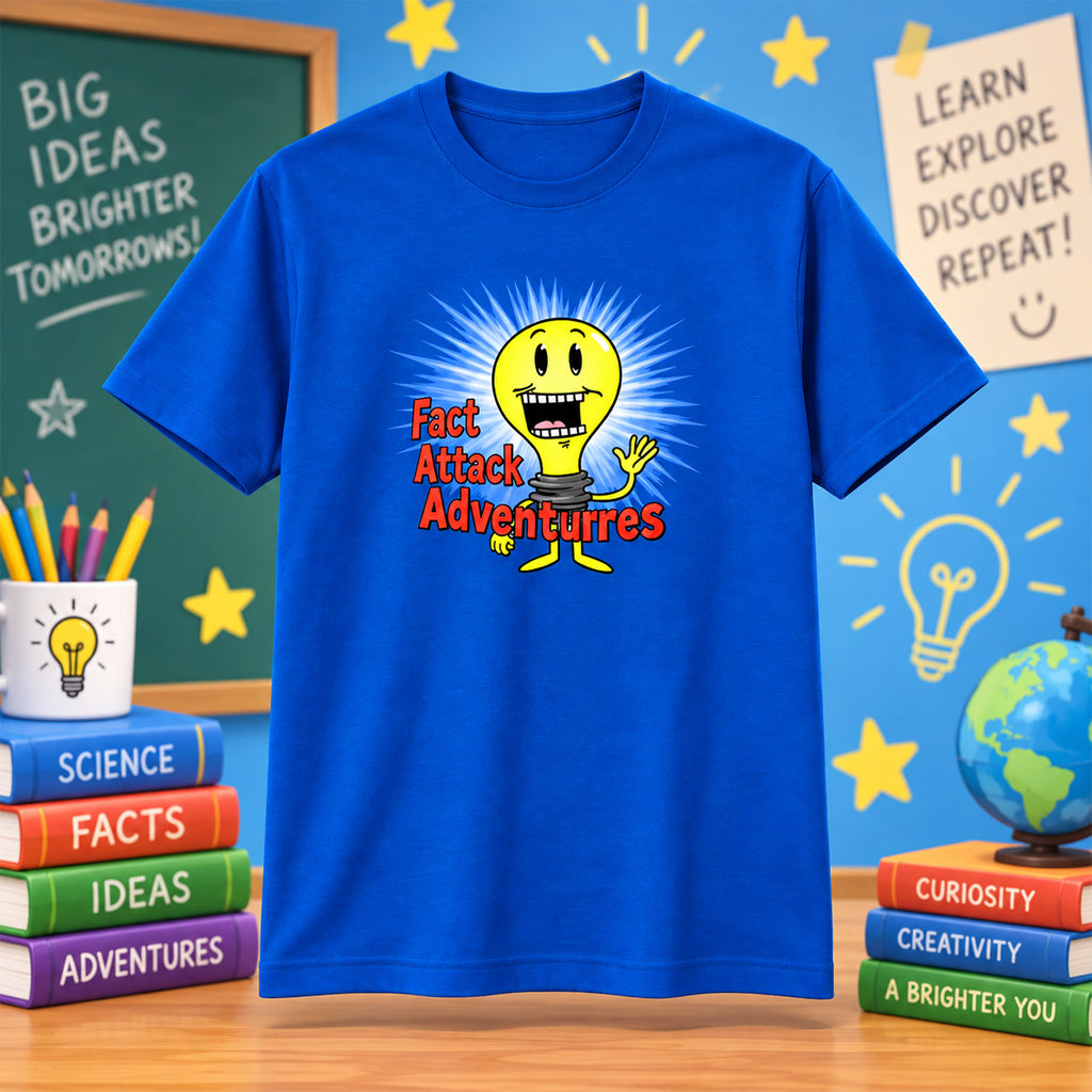 Fact Attack Adventures 2026 Graphic Shirt for Adventure Fans
