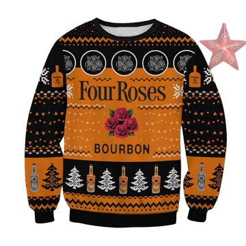 Four Roses Bourbon Ugly Christmas Sweater 2022 ? Usalast