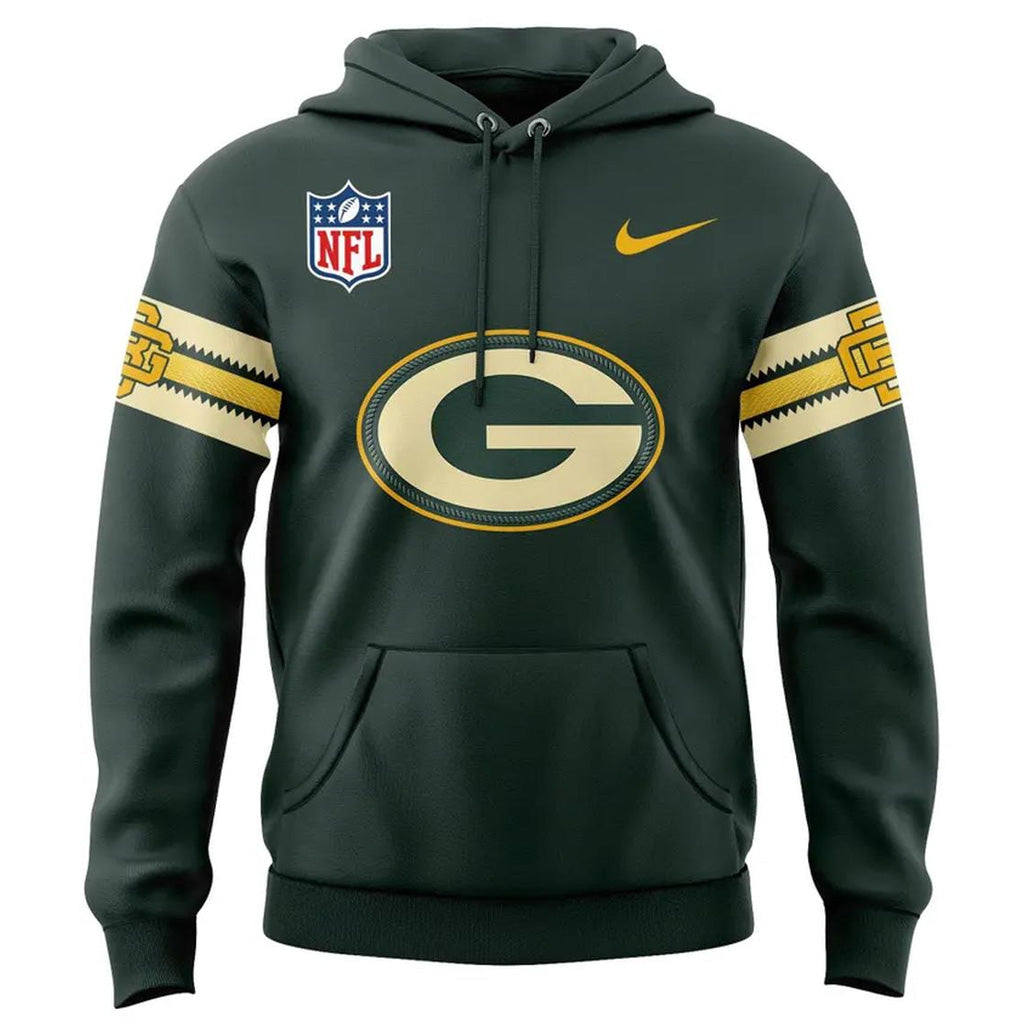 Green Bay Packers Rivalry 2026 Making History Since 1919 Graphic Hoodie for Football Fans