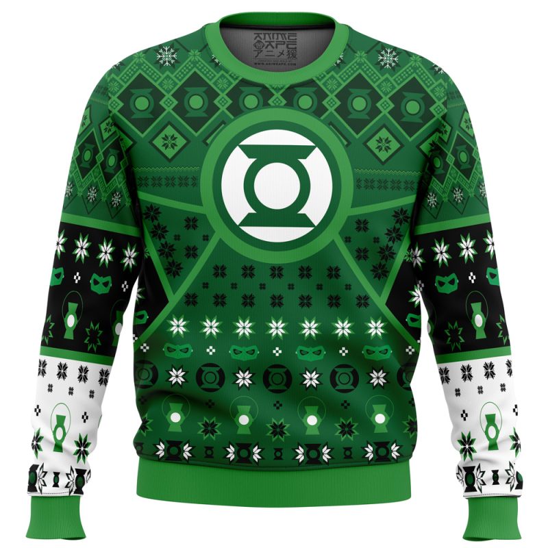 Green Lantern DC Comics Ugly Christmas Sweater