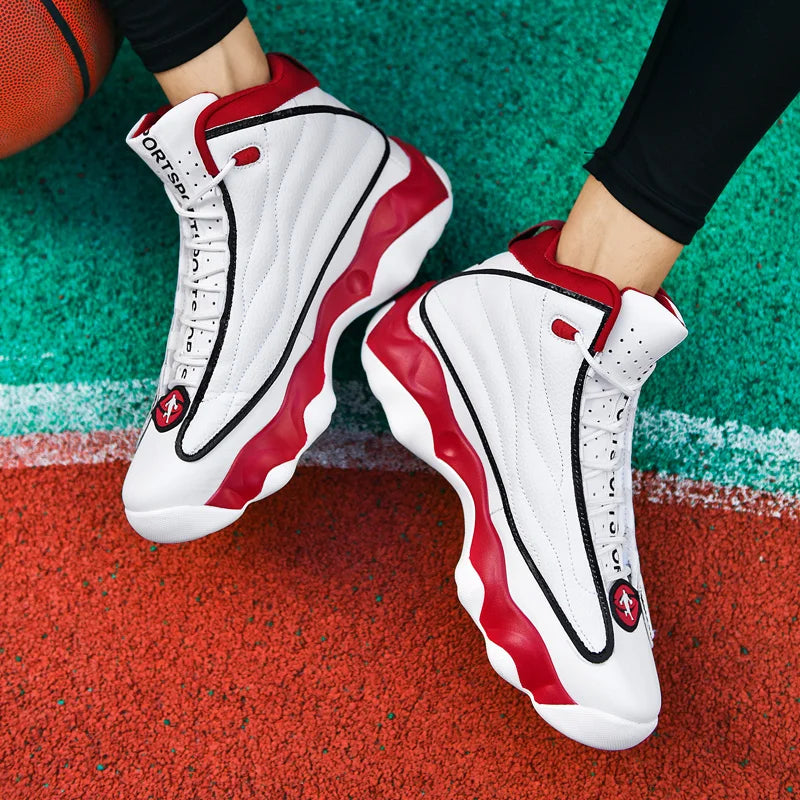 New Cool 2025 Basket Shoes Men Women High Top Training Shoes Basketball Sneakers Couples Big Size Outdoor Sport Shoes Men