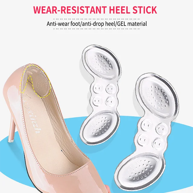 99insole Invisible Gel Silicone Heel Grips Liners Shoe Insole Gel Cushion Foot Care Protector Transparent Heel Grips