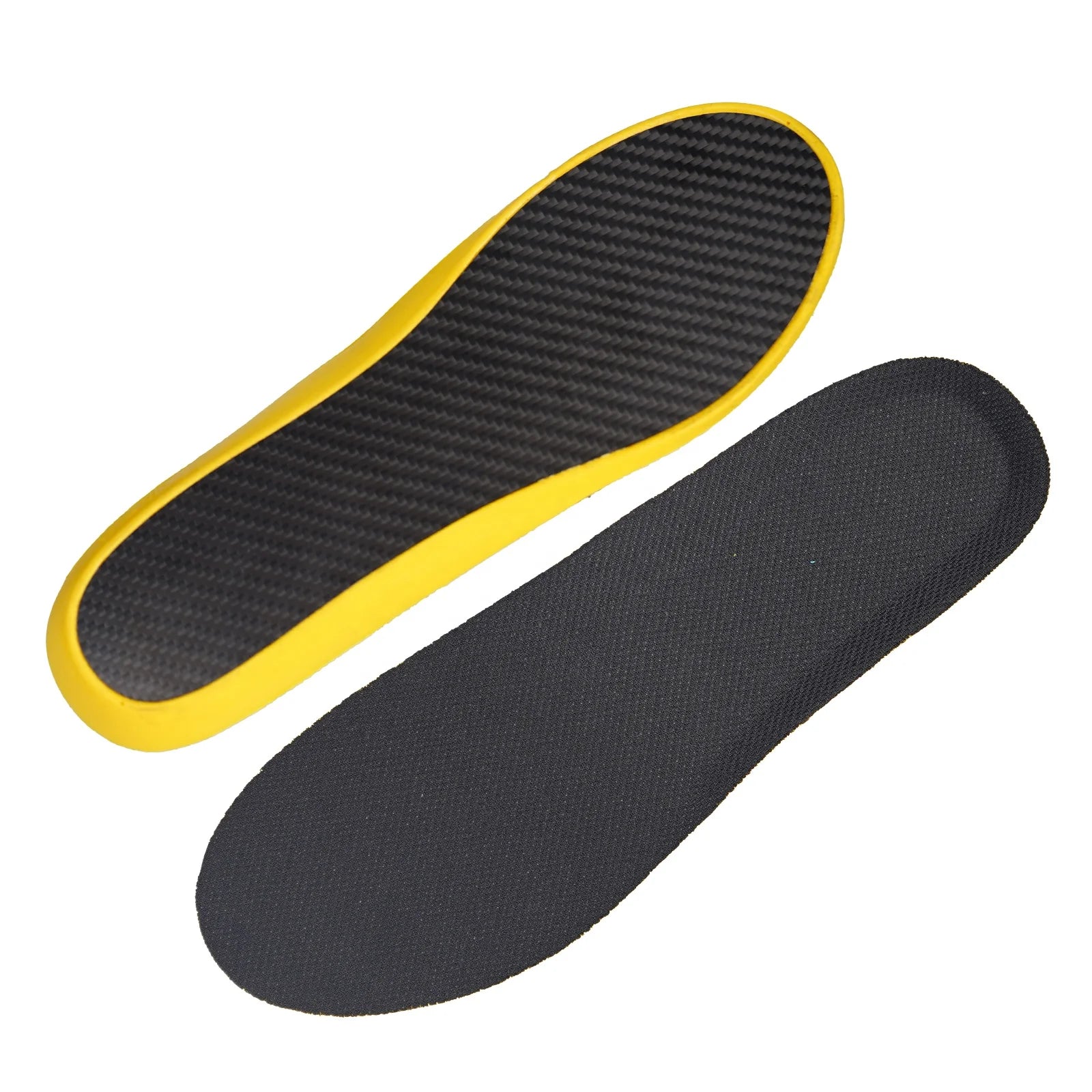 Carbon Fiber Insoles Arch Support Adult PU Insoles Non-Slip Deodorant Shock Absorption Sports Insoles