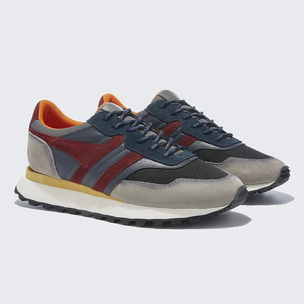 Men's Breathable Lace-Up Sport Shoes – Lightweight & Cushioned Sneakers for Running & Everyday Wear