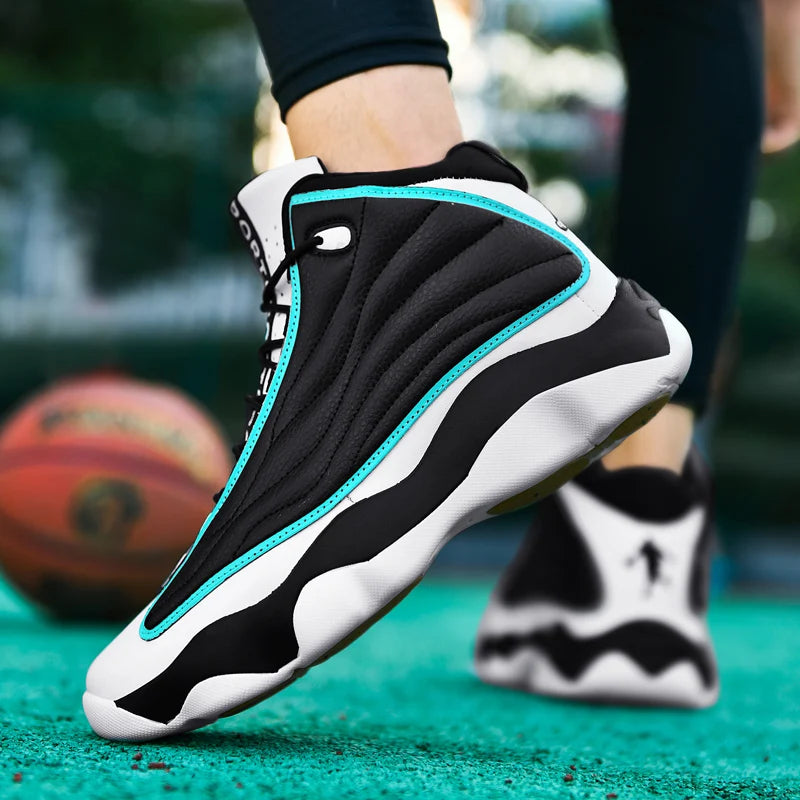 New Cool 2025 Basket Shoes Men Women High Top Training Shoes Basketball Sneakers Couples Big Size Outdoor Sport Shoes Men