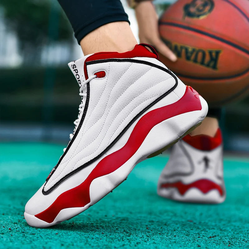 New Cool 2025 Basket Shoes Men Women High Top Training Shoes Basketball Sneakers Couples Big Size Outdoor Sport Shoes Men