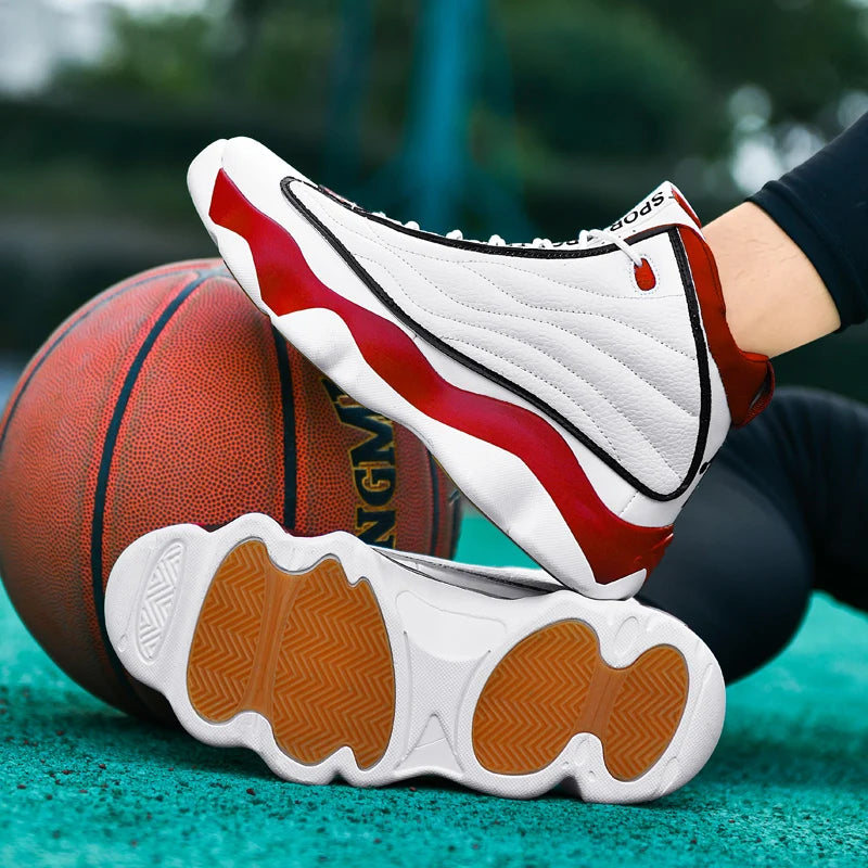New Cool 2025 Basket Shoes Men Women High Top Training Shoes Basketball Sneakers Couples Big Size Outdoor Sport Shoes Men