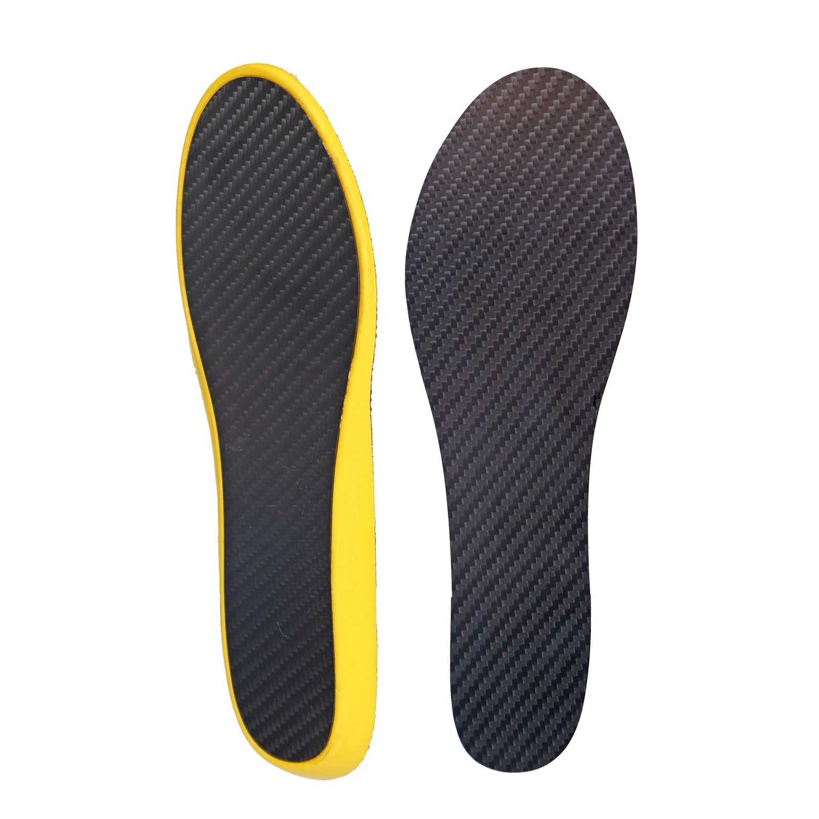 Carbon Fiber Insoles Arch Support Adult PU Insoles Non-Slip Deodorant Shock Absorption Sports Insoles