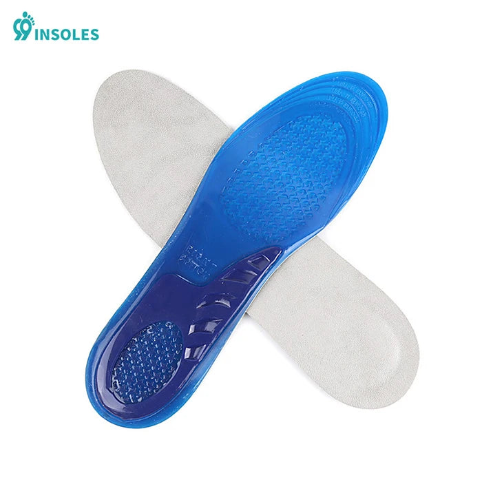 Silicone Gel Orthopedic Insoles – Arch Support & Shock Absorption for Heel and Foot Pain Relief