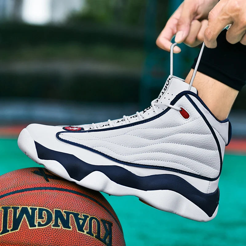 New Cool 2025 Basket Shoes Men Women High Top Training Shoes Basketball Sneakers Couples Big Size Outdoor Sport Shoes Men