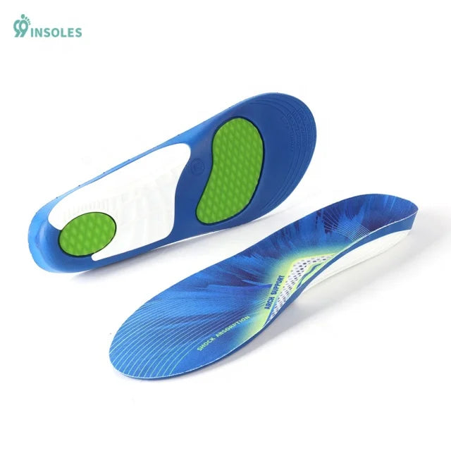99insole Pu Light Weight Feet Pad Barefoot Flat Feet Insole Anti Sweat Front Foot Warm Functional Sport Comfort Insoles for Mens