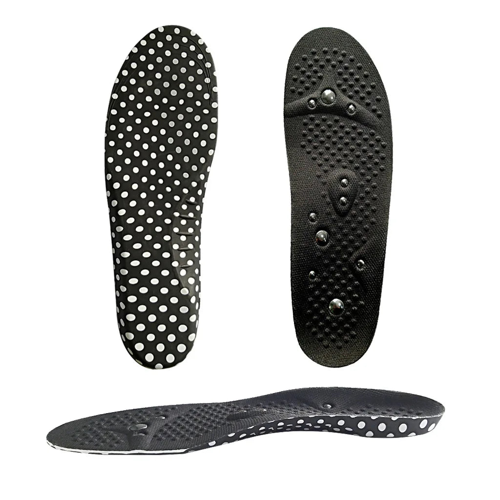 Magnetic Therapy Insoles – Arch Support, Shock-Absorbing & Breathable Inserts for Men & Women