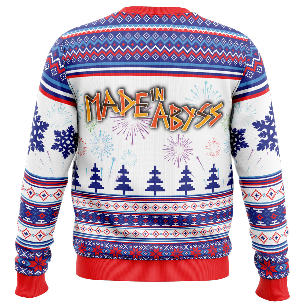 Happy New Year Made In Abyss Ugly Christmas Sweater