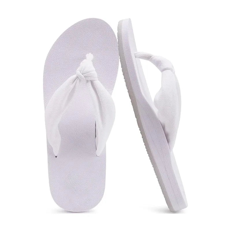 Flip Flops for Women with Arch Support Yoga Mat Comfortable Summer Beach Walking Thong Cushion Sandals Slip on Indoor Outdoor