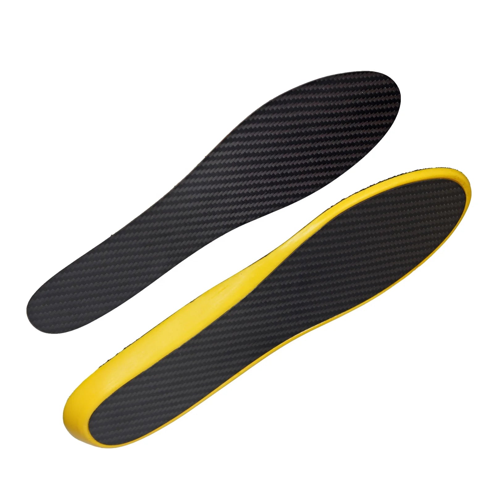 Carbon Fiber Insoles Arch Support Adult PU Insoles Non-Slip Deodorant Shock Absorption Sports Insoles