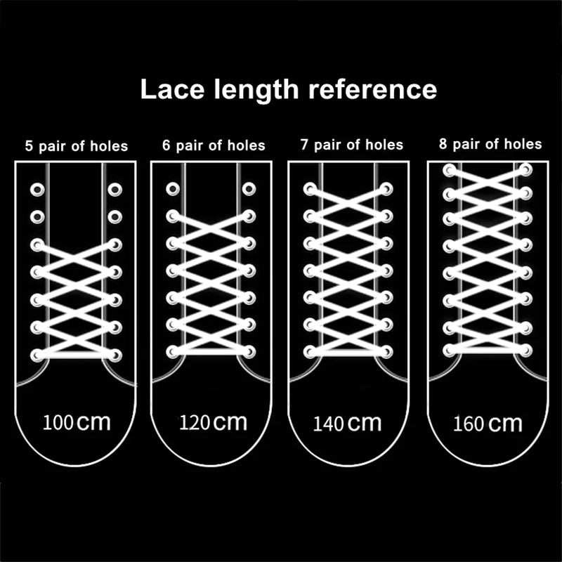 Men's And Women's Sports Shoelaces Color Flat Semicircular Shoelace Suitable For All Shoes Round Laces 23 Colors 1 Pair