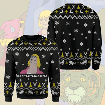 He-man Meme Ugly Christmas Sweater