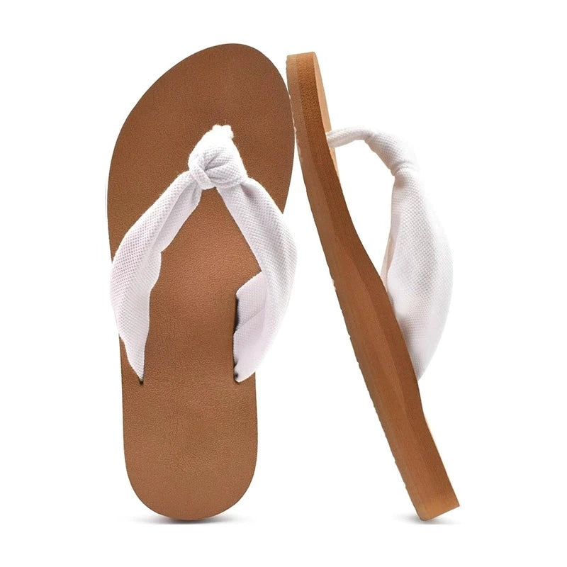 Flip Flops for Women with Arch Support Yoga Mat Comfortable Summer Beach Walking Thong Cushion Sandals Slip on Indoor Outdoor