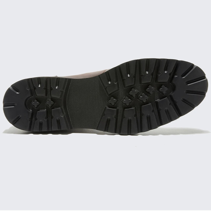 Men's Western Ankle Boots – Anti-Slip Lace-Up Leather & Fabric – Height Increasing EVA Sole – Winter/Autumn Casual Shoes